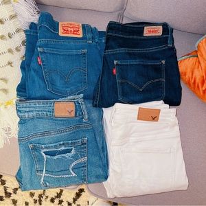 Sold‼️Levi’s American eagle jeans reseller bundle
